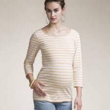 Boob Simone Striped 3/4 Sleeved Top