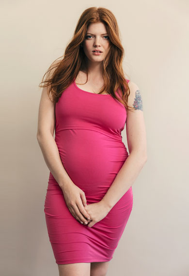 Boob Flatter Me Sleeveless Maternity/Nursing Dress - bump boutique